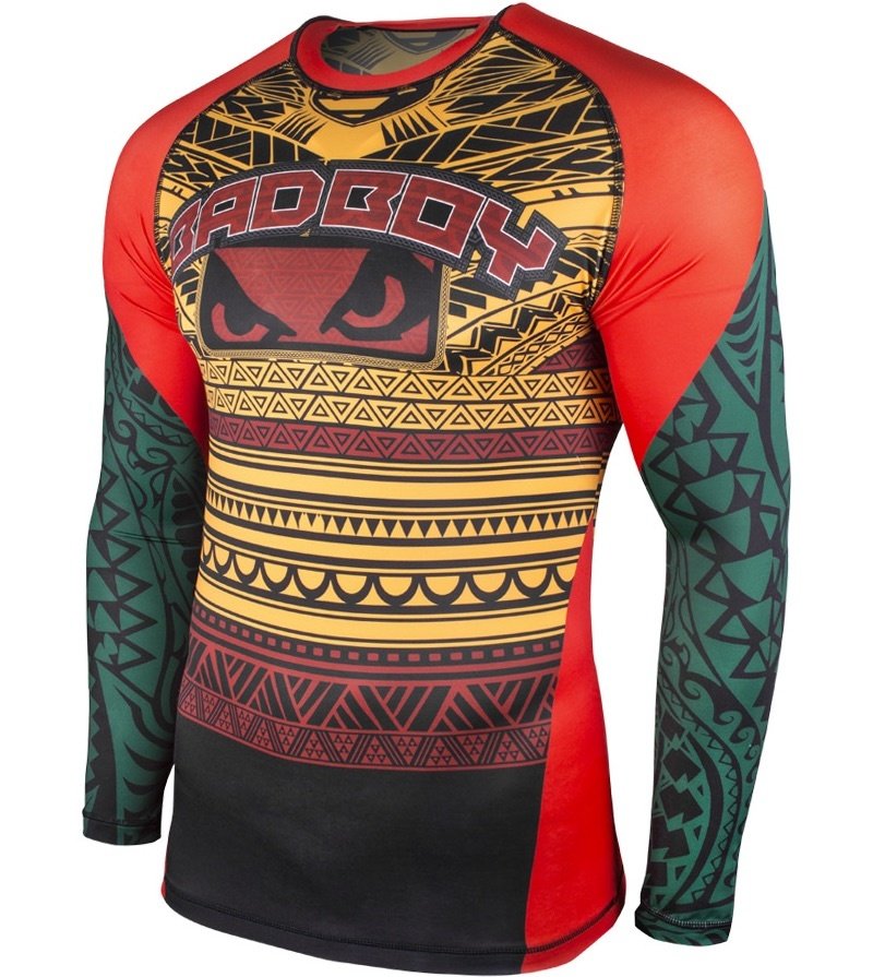 Bad Boy Bad Boy Rashguard Art of Lua Yellow Green MMA Shop Nederland