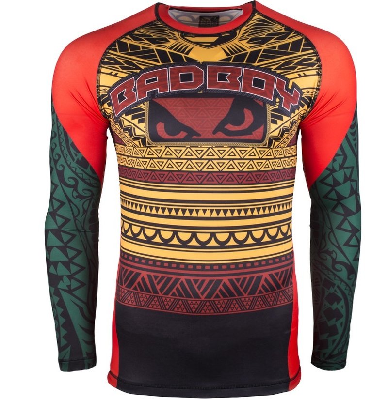 Bad Boy Bad Boy Rashguard Art of Lua Yellow Green MMA Shop Nederland