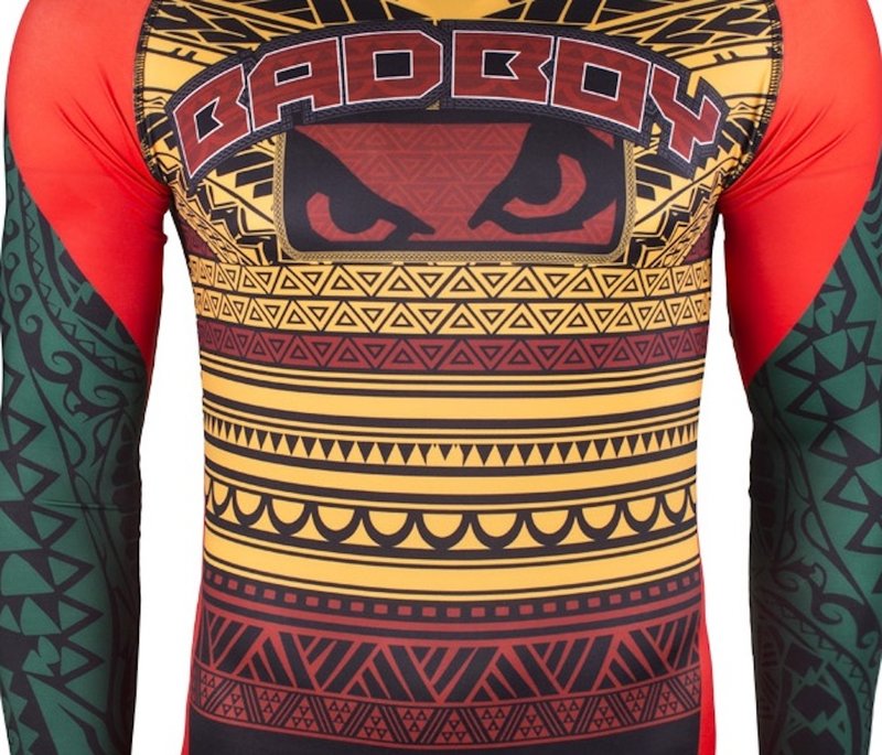 Bad Boy Bad Boy Rashguard Art of Lua Yellow Green MMA Shop Nederland