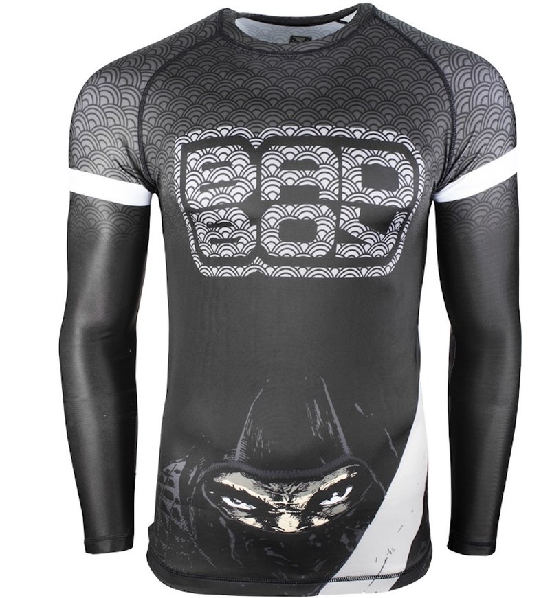 Bad Boy Bad Boy Rash Guards Shadow Assassin L/A Schwarz