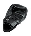 King Pro Boxing Black on Black Boxing Gloves KPB/BG 8 Leather