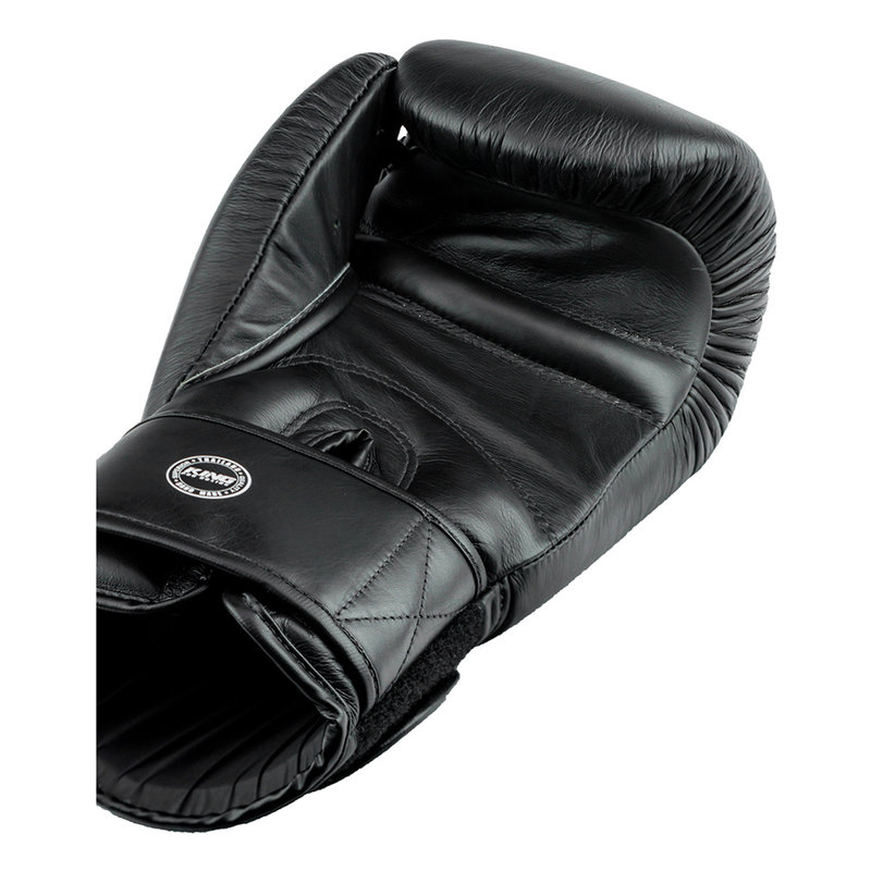 King Pro Boxing King Pro Boxing Black on Black Boxing Gloves KPB/BG 8 Leather