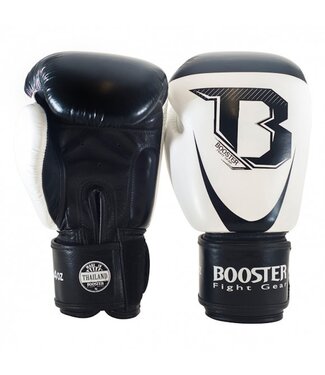 Booster Fightgear Booster (Kick)Bokshandschoenen Pro Siam 1 Zwart Wit