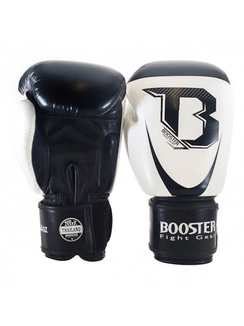 Booster Booster Boxing Gloves Pro Siam 1 Black White Booster Fightshop