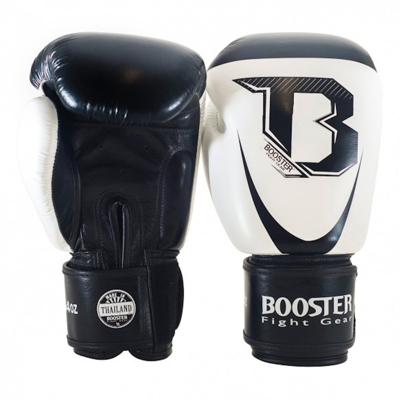 Booster Booster Boxing Gloves Pro Siam 1 Black White Fightshop Europe