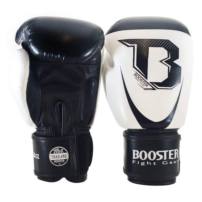 ontploffen Het beste wonder Booster Bokshandschoenen Pro Siam 1 Zwart Wit - FIGHTWEAR SHOP NEDERLAND