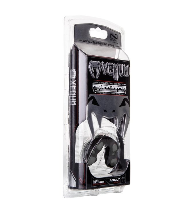 Venum Predator Mouthguard Black Grey Venum Fightgear