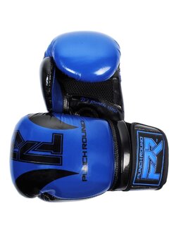 PunchR™  Punch Round SLAM Boxing Gloves Blue Black
