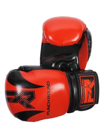 PunchR™  Punch Round SLAM Boxhandschuhe SDX Rot Schwarz