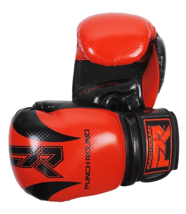 PunchR™  Punch Round SLAM Boxhandschuhe SDX Rot Schwarz