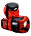 PunchR™  Punch Round SLAM Boxhandschuhe Pin Dott Schwarz Rot