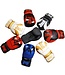 PunchR™  Punch Round Bokshandschoenen SLAM Pin Dott Zwart Rood