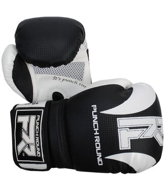 PunchR PunchR SLAM Boxing Gloves Dull Carbon Black White
