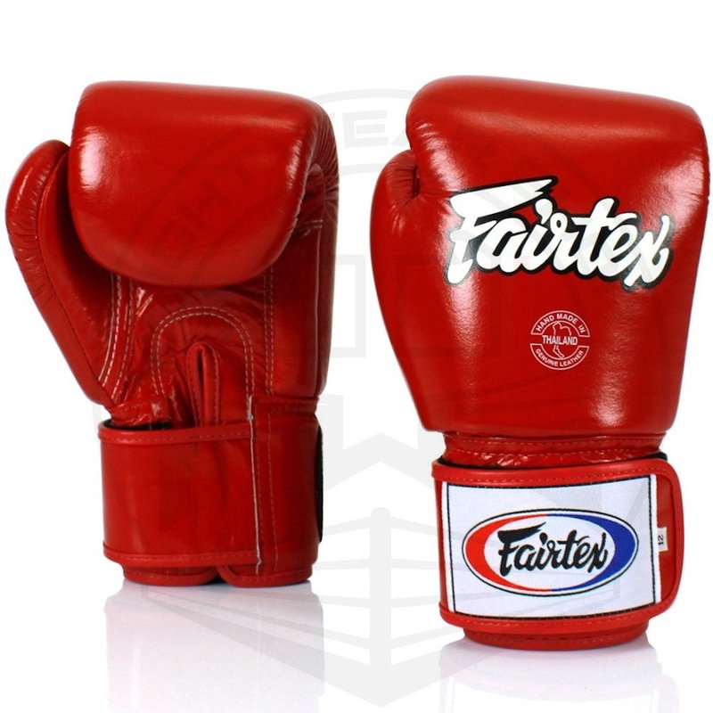 Fairtex Fairtex (Kick)Bokshandschoenen BGV1 Rood Pro Fight Gloves