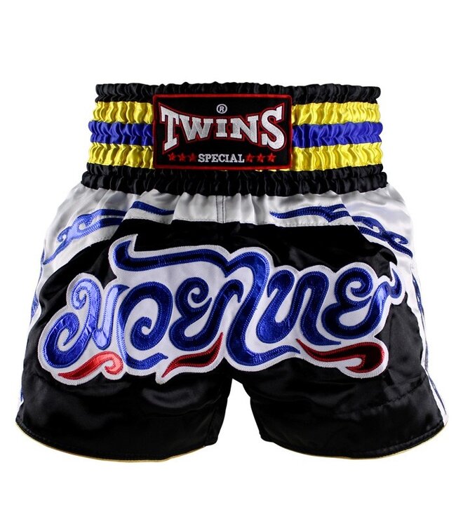 Twins Kickboxing Shorts TTBL 71 Fancy Muay Thai Clothing