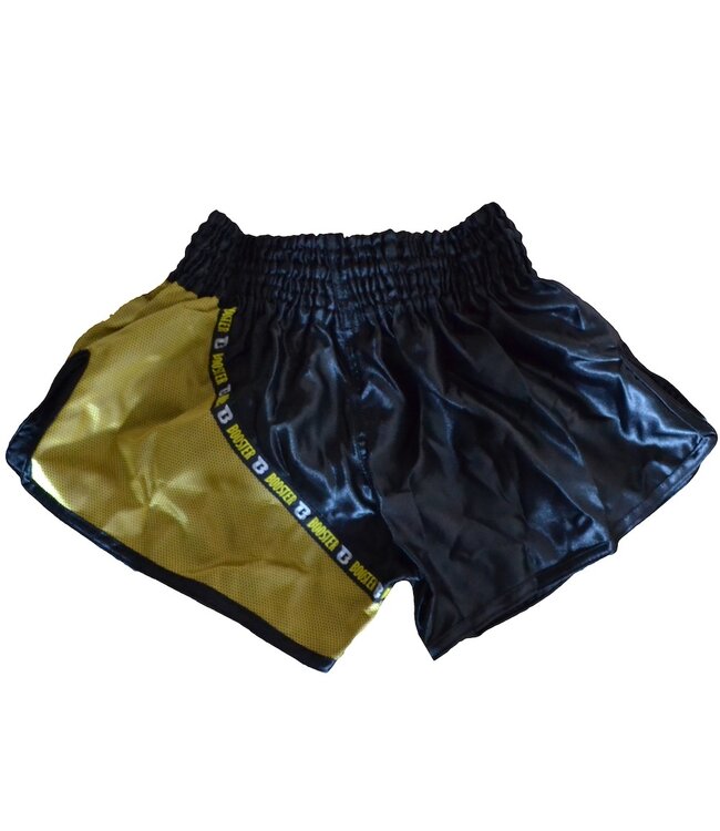 Booster Muay Thai Kickboxing Shorts TBT Pro 3 Black Gold