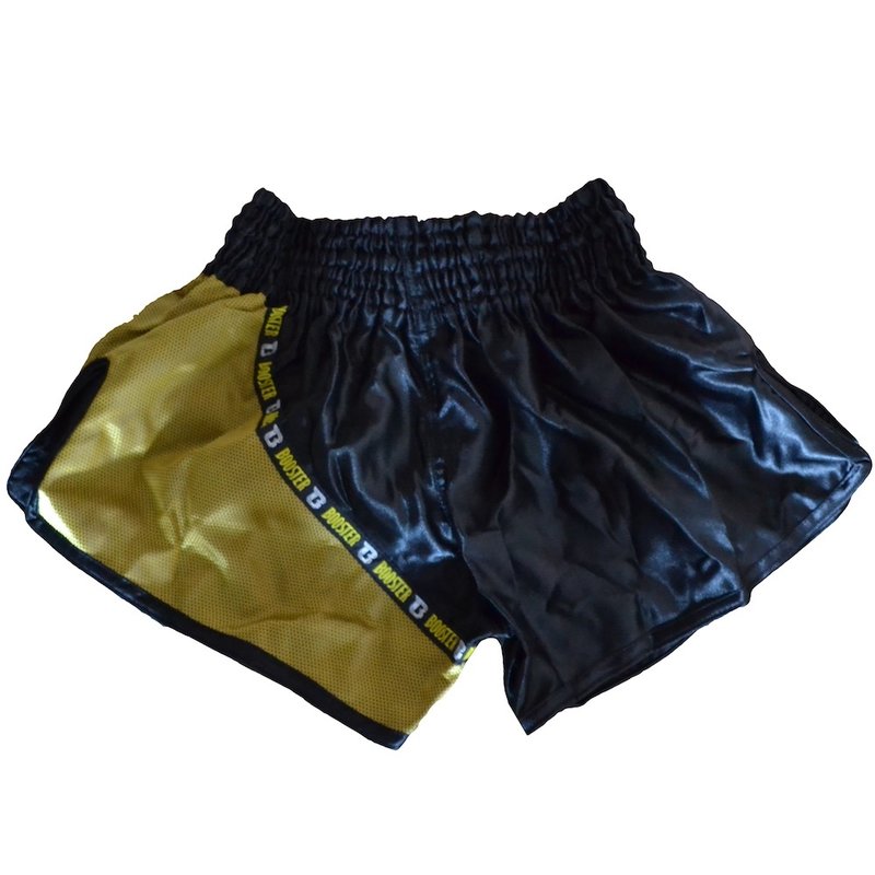 Booster Booster Kickboks Broekje Muay Thai Short TBT PRO 3 Zwart Goud