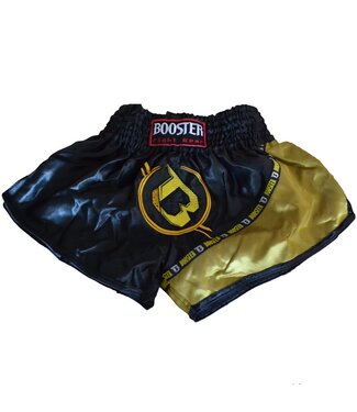 Booster Fightgear Booster Muay Thai Kickboxen Shorts TBT PRO 3 Schwarz Gold