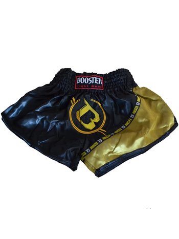 Booster Booster Muay Thai Kickboxen Shorts TBT PRO 3 Schwarz Gold