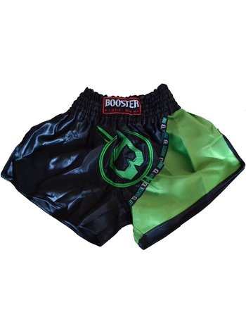 Booster Booster Muay Thai Kickboxing Shorts TBT Pro 3 Black Green
