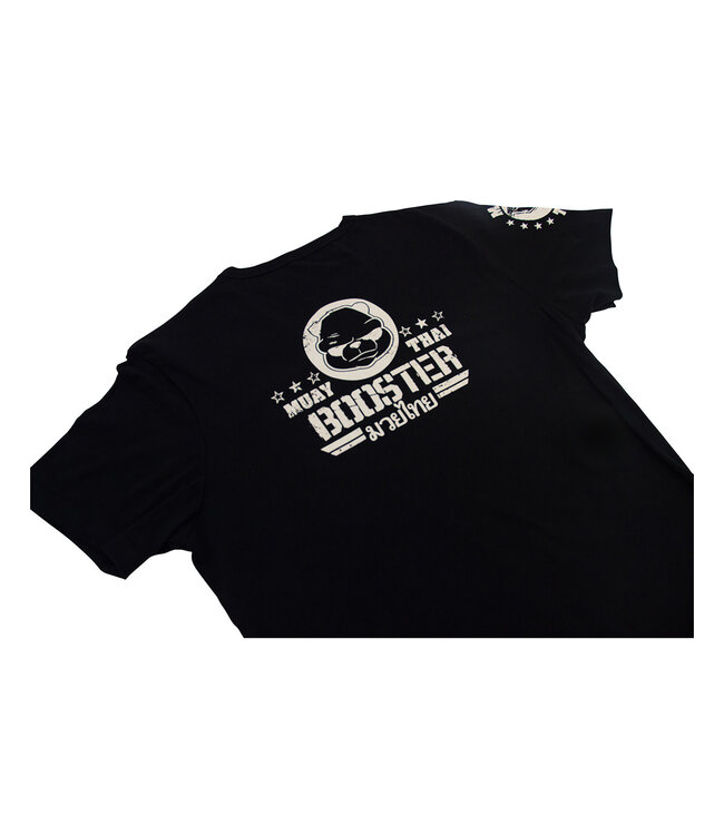 Booster Martial Arts T Shirt Lil Pings Black White