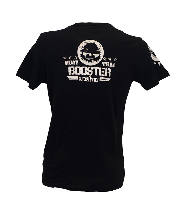 Booster Booster Martial Arts T Shirt Lil Pings Black White