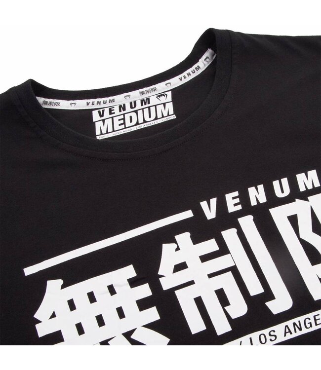 Venum Kinder Limitless T Shirt Schwarz