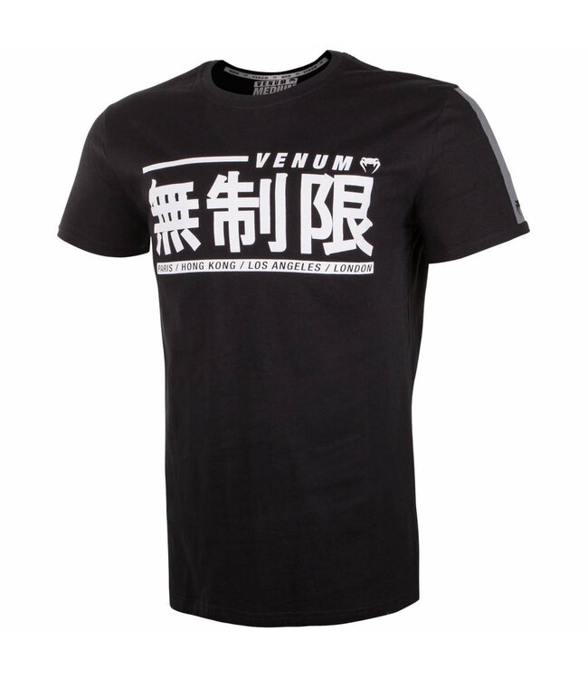 Venum Kinder Limitless T Shirt Schwarz