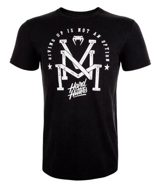 Venum Venum Hard Hitters T Shirt Black Fightsports Clothing