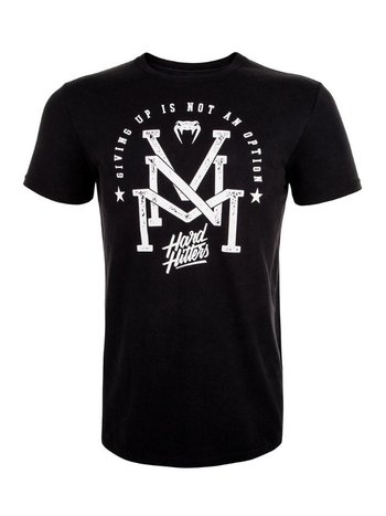 Venum Venum Hard Hitters T Shirt Black Fightsports Clothing