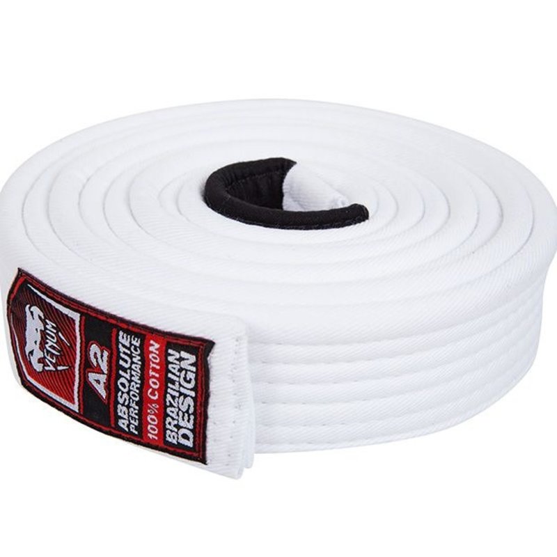 Venum Venum BJJ Gi Belt White Brazilian Jiu Jitsu