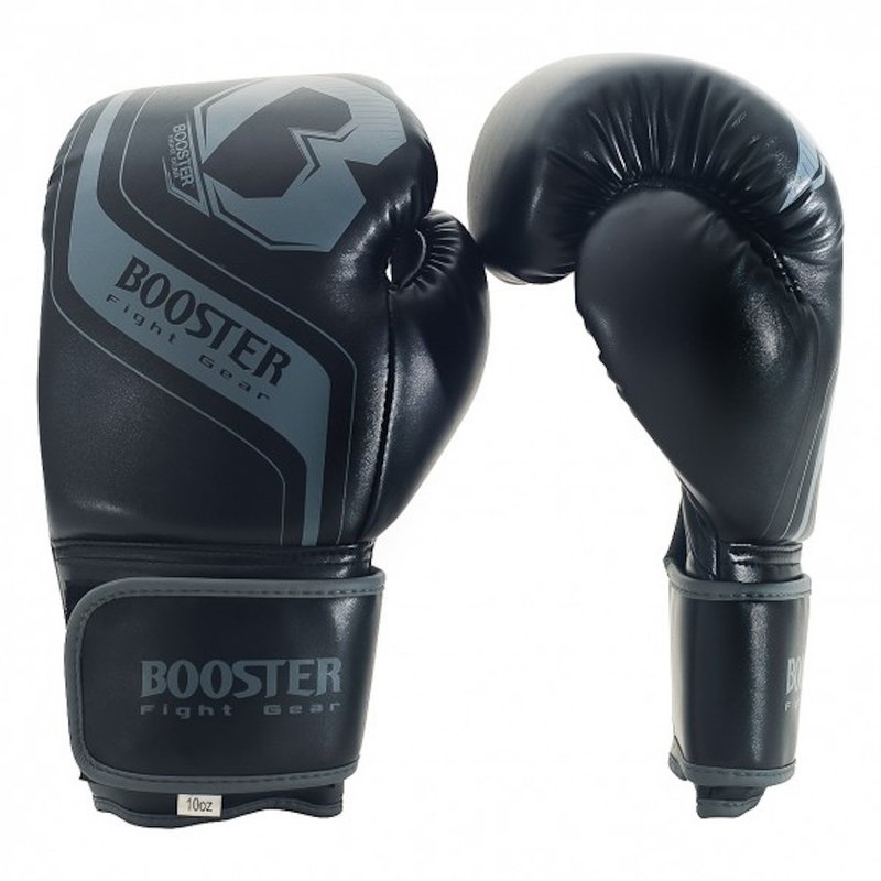 Booster Booster BT (Kick)Boxing Gloves Enforcer Black Grey