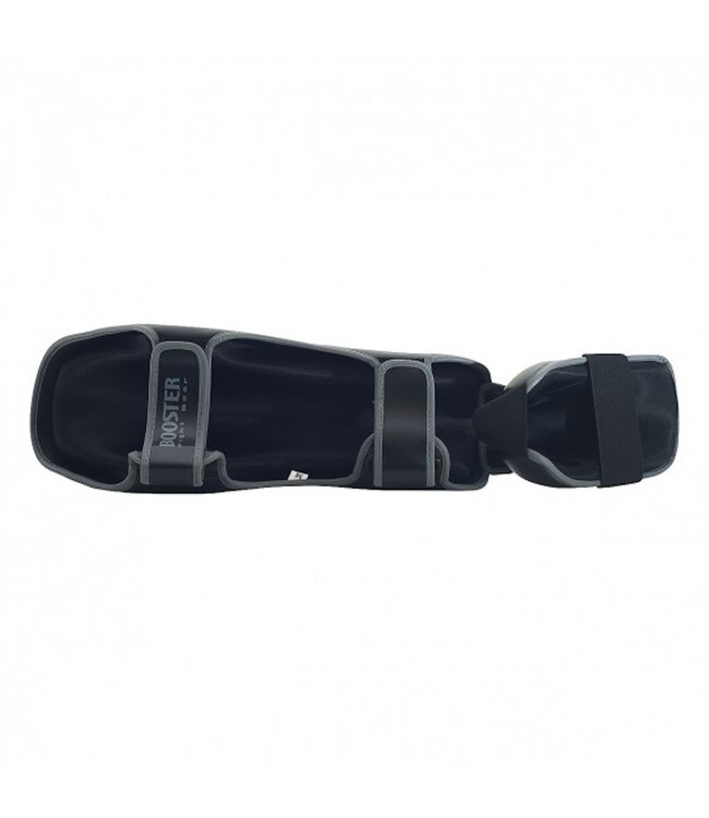 Booster Sg Enforcer Kickboxing Shinguards Black Grey