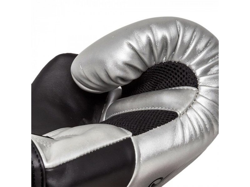 Joya Joya Boxing Gloves Pro Thai Silver Black by Joya Fightgear