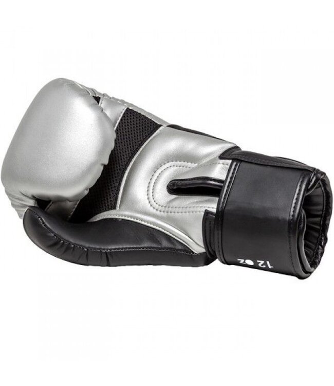 Joya Joya Boxing Gloves Pro Thai Silver Black by Joya Fightgear
