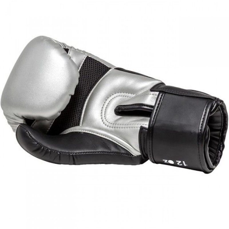 Joya Boxing Gloves Pro Thai Silver Black by Joya Fightgear