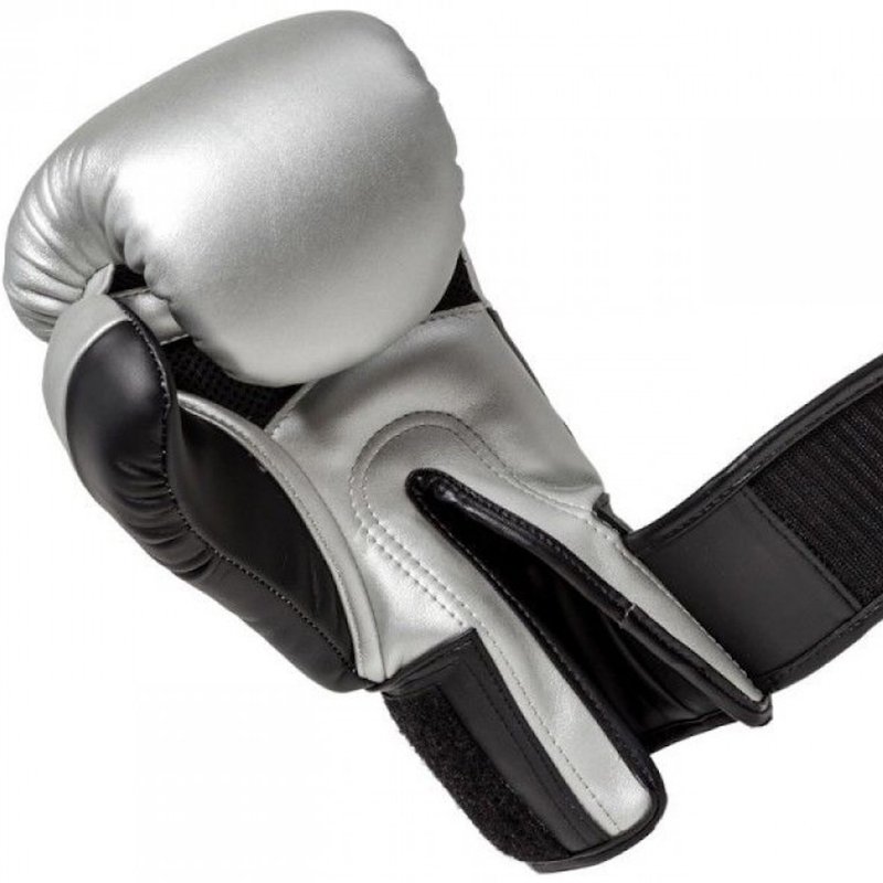 Joya Boxing Gloves Pro Thai Silver Black by Joya Fightgear