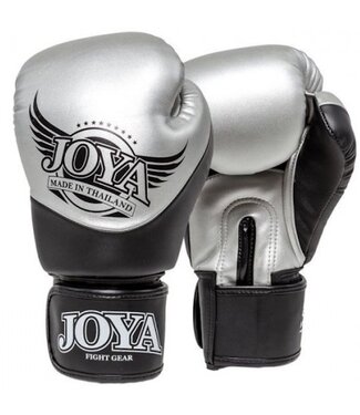 Joya Joya Bokshandschoenen Pro Thai Silver Black van Joya Fightgear