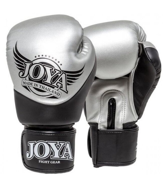 Joya Joya Boxhandschuhe Pro Thai Silver Black von Joya Fightgear