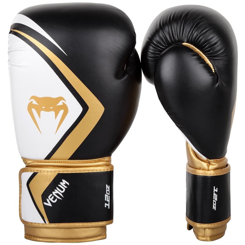Venum Venum Contender Boxing Gloves 2.0 Black Gold Venum Fightstore