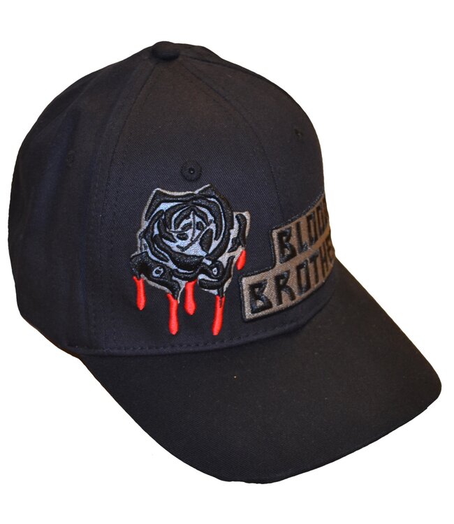 Lauren Rose Blood Brother Fashion Fit Strapback Zwart