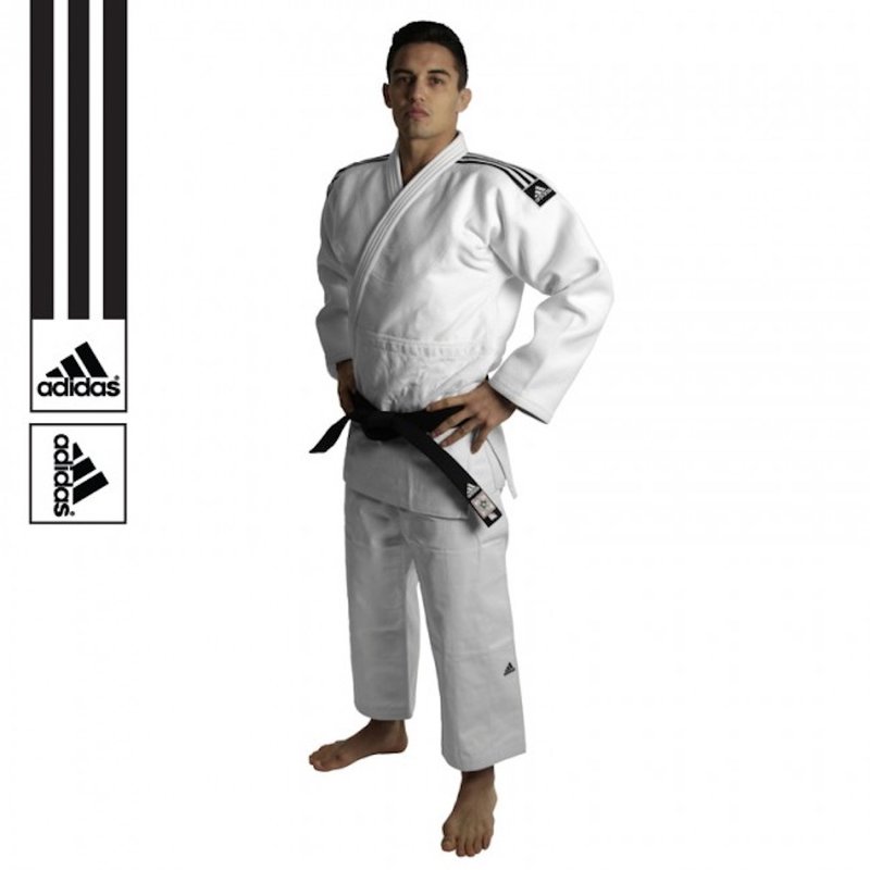 Adidas Judo Suit Champion Ii Ijf Approved White Fightwear Shop Europe