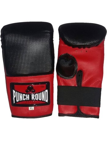 PunchR™  Punch Round Bokszak Training Handschoenen Bag Gloves Carbon.