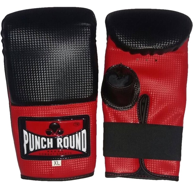 PunchR™  Punch Round Punching Bag Training Gloves Bag Gloves Carbon.