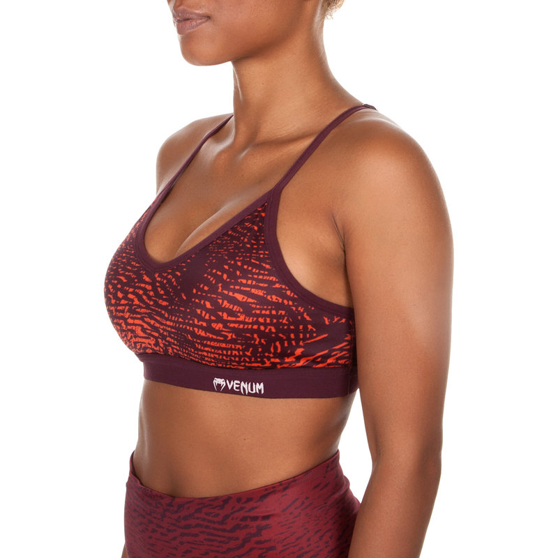 Dune Leopard Dune Low Impact Sports Bra, Women's Tops