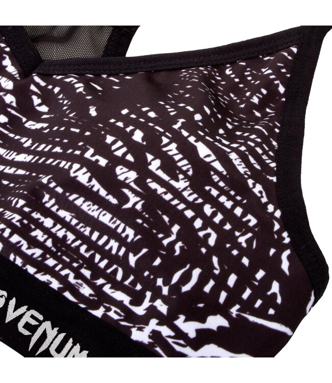 Venum Dune Dames Sport Beha Zwart Wit Venum Fitness Store