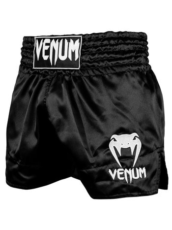 Venum Venum Classic Muay Thai Kickboks Broekjes Zwart Wit