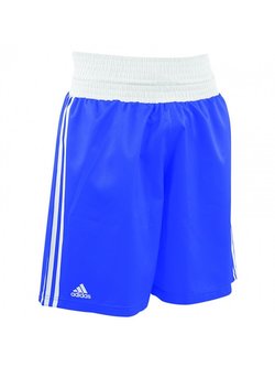 Adidas Adidas Amateur Boksbroek Vechtsportbroek Blauw Wit