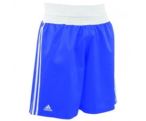 Adidas Amateur Boxing Shorts Blue White 