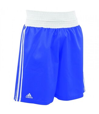 Adidas Amateur Boxen Kampfsport Hose Blau Weiß